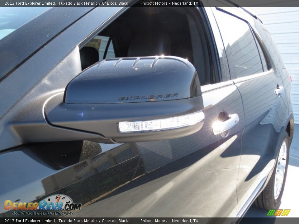 2013 Ford Explorer Limited Tuxedo Black Metallic / Charcoal Black Photo #10