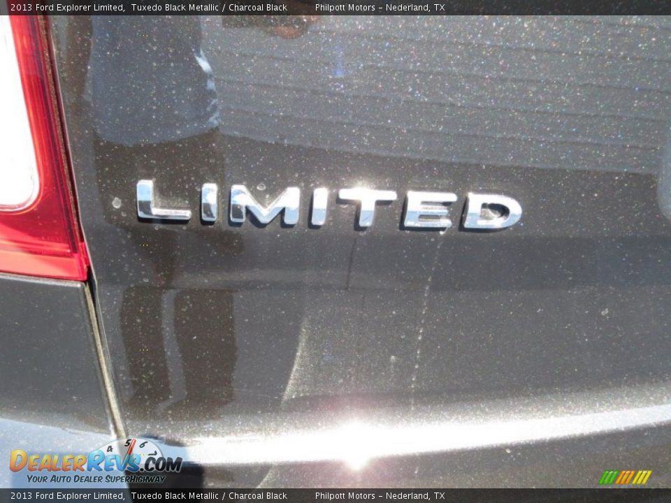 2013 Ford Explorer Limited Tuxedo Black Metallic / Charcoal Black Photo #12