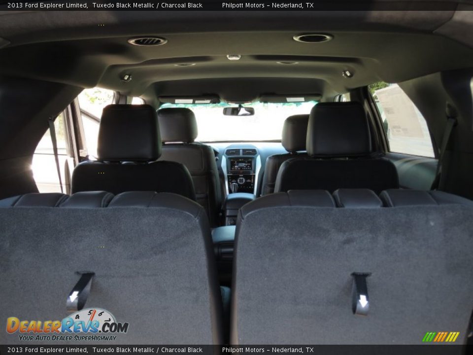 2013 Ford Explorer Limited Tuxedo Black Metallic / Charcoal Black Photo #18