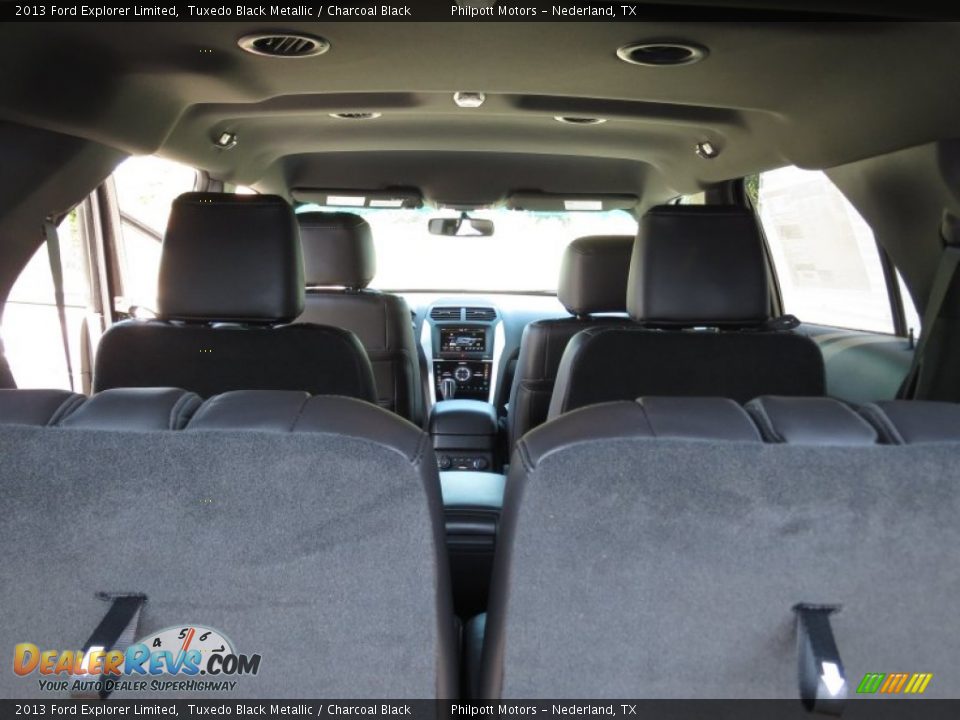 2013 Ford Explorer Limited Tuxedo Black Metallic / Charcoal Black Photo #20