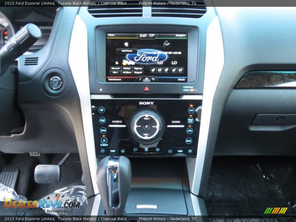 2013 Ford Explorer Limited Tuxedo Black Metallic / Charcoal Black Photo #29