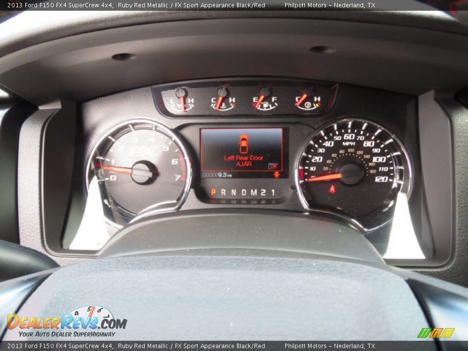 2013 Ford F150 FX4 SuperCrew 4x4 Gauges Photo #35