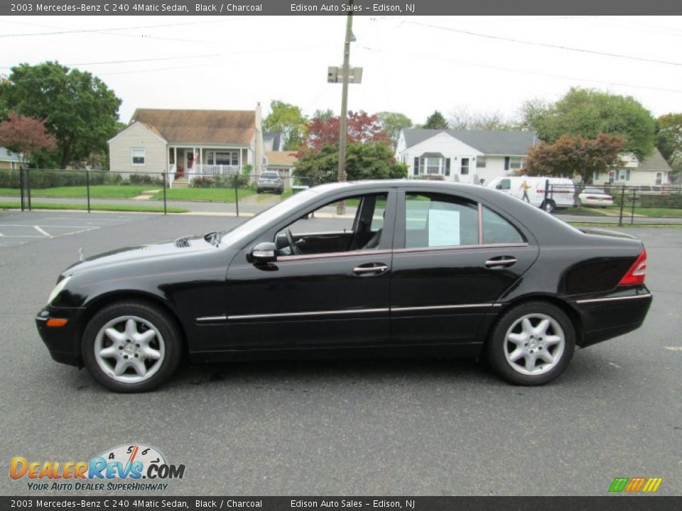 Black 2003 Mercedes-Benz C 240 4Matic Sedan Photo #3