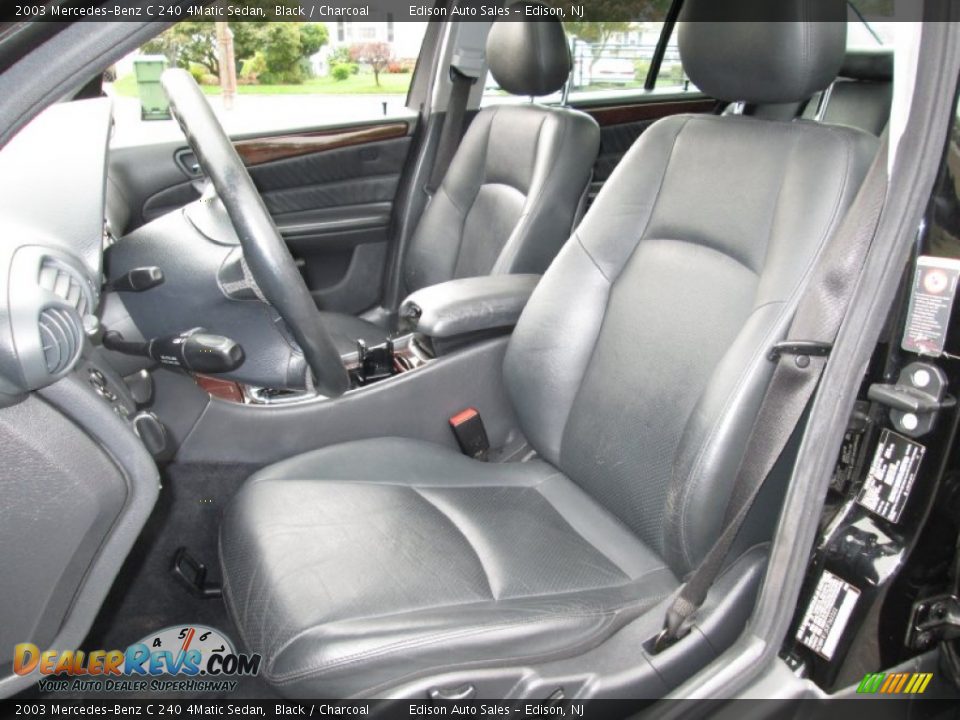 Front Seat of 2003 Mercedes-Benz C 240 4Matic Sedan Photo #13