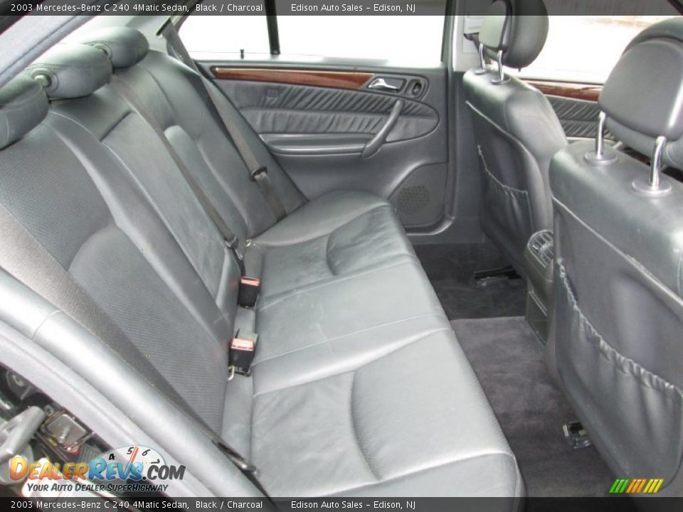 Charcoal Interior - 2003 Mercedes-Benz C 240 4Matic Sedan Photo #18