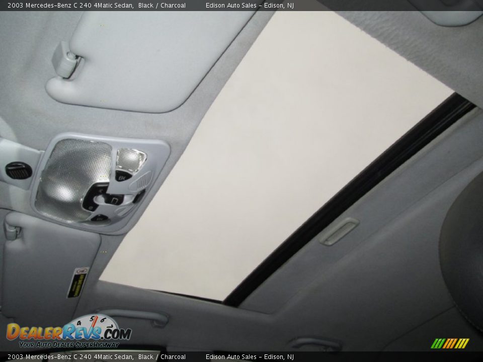 2003 Mercedes-Benz C 240 4Matic Sedan Black / Charcoal Photo #19