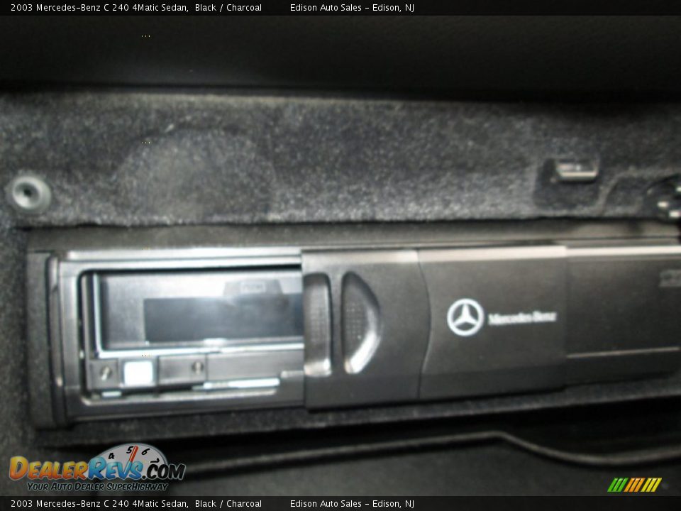 2003 Mercedes-Benz C 240 4Matic Sedan Black / Charcoal Photo #24