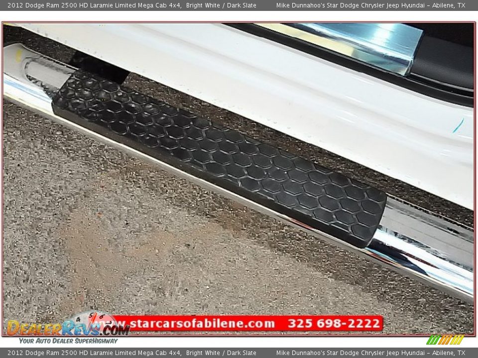 2012 Dodge Ram 2500 HD Laramie Limited Mega Cab 4x4 Bright White / Dark Slate Photo #13