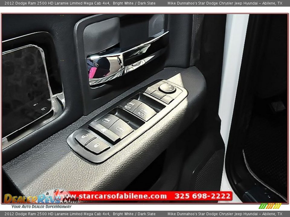 2012 Dodge Ram 2500 HD Laramie Limited Mega Cab 4x4 Bright White / Dark Slate Photo #14