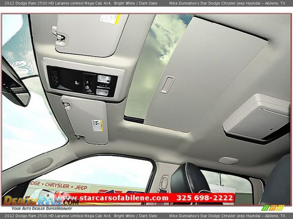 2012 Dodge Ram 2500 HD Laramie Limited Mega Cab 4x4 Bright White / Dark Slate Photo #15