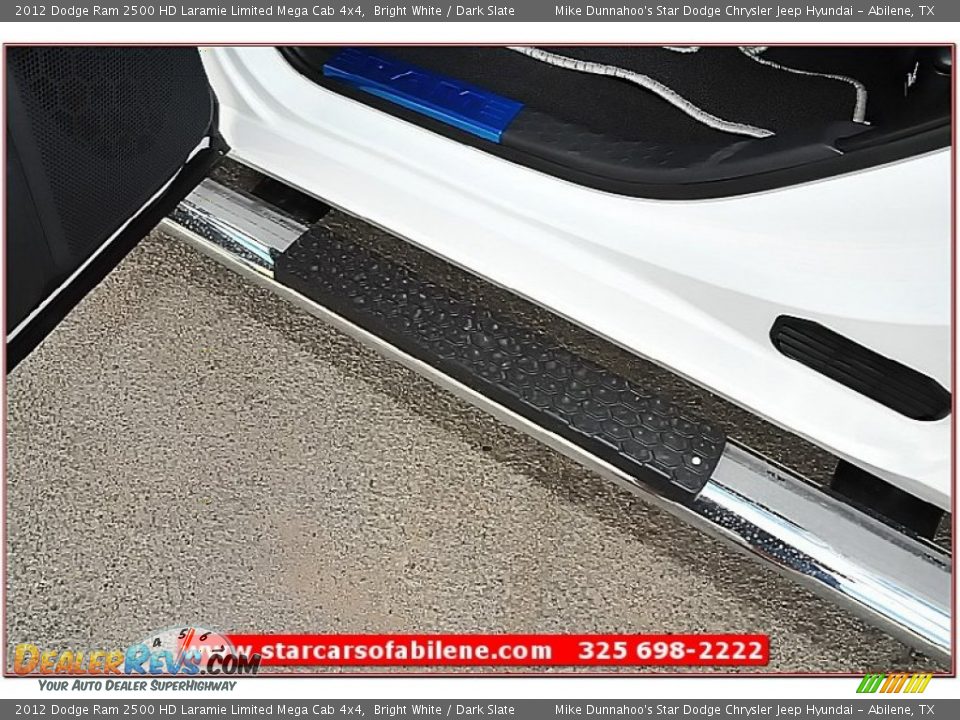 2012 Dodge Ram 2500 HD Laramie Limited Mega Cab 4x4 Bright White / Dark Slate Photo #19