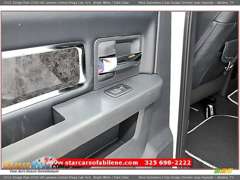 2012 Dodge Ram 2500 HD Laramie Limited Mega Cab 4x4 Bright White / Dark Slate Photo #20