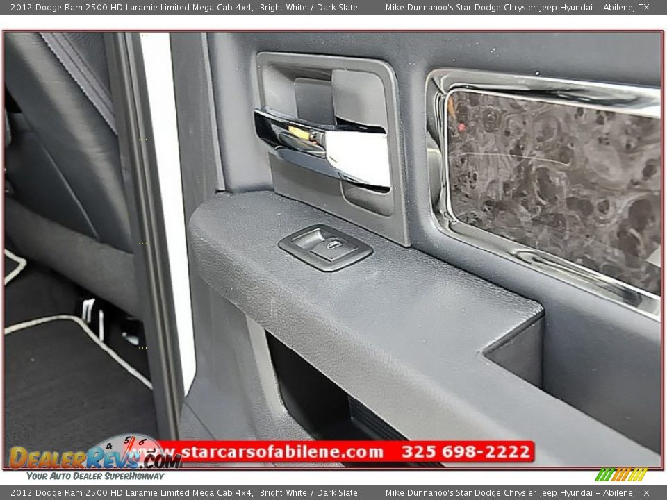 2012 Dodge Ram 2500 HD Laramie Limited Mega Cab 4x4 Bright White / Dark Slate Photo #24