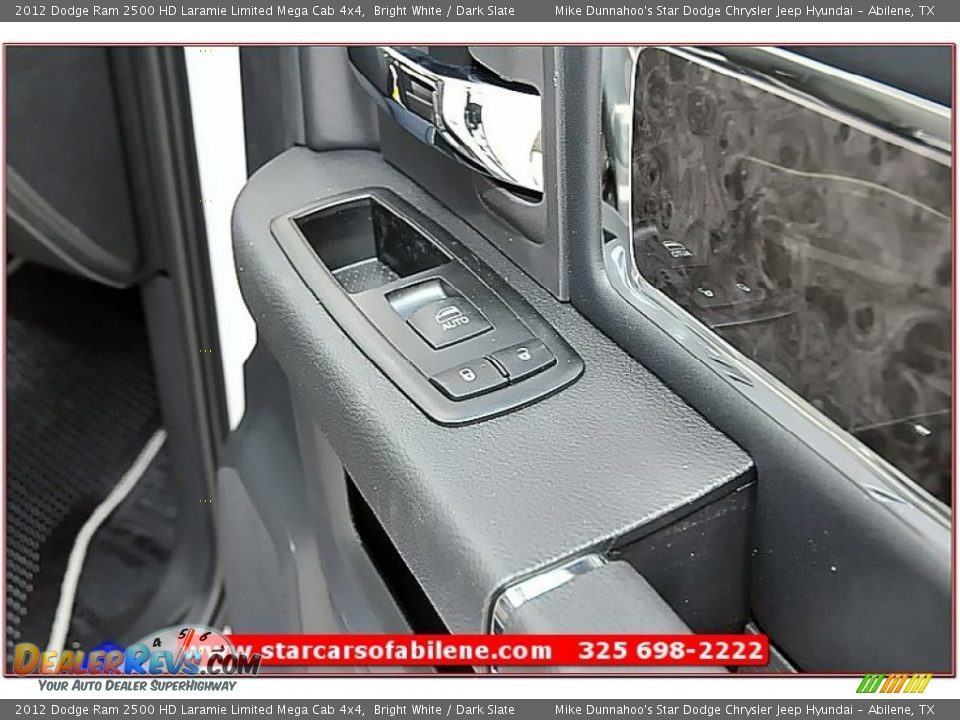 2012 Dodge Ram 2500 HD Laramie Limited Mega Cab 4x4 Bright White / Dark Slate Photo #28
