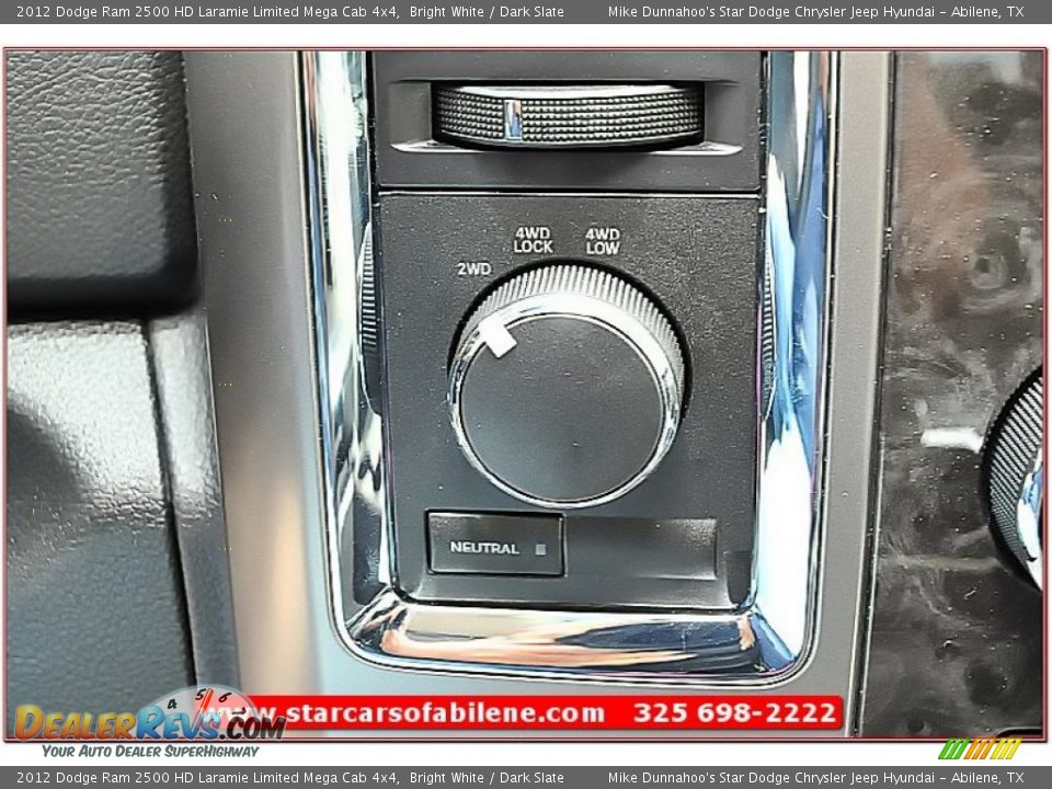 2012 Dodge Ram 2500 HD Laramie Limited Mega Cab 4x4 Bright White / Dark Slate Photo #30