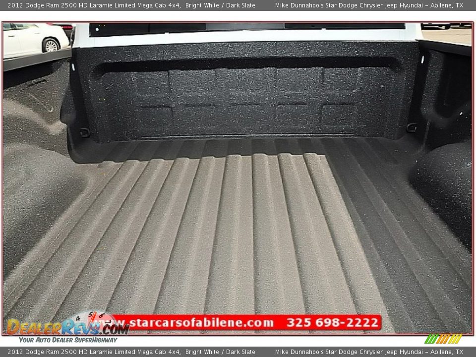 2012 Dodge Ram 2500 HD Laramie Limited Mega Cab 4x4 Bright White / Dark Slate Photo #36