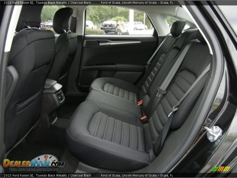 Rear Seat of 2013 Ford Fusion SE Photo #6