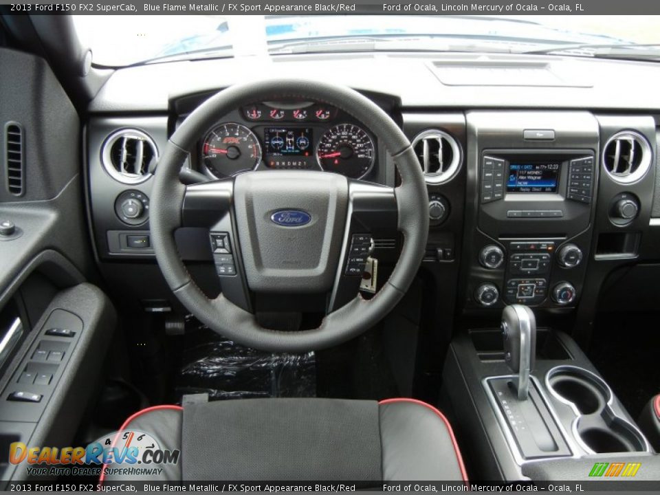 Dashboard of 2013 Ford F150 FX2 SuperCab Photo #7