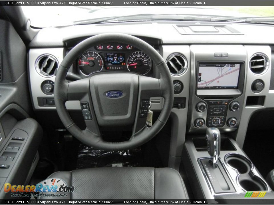 Dashboard of 2013 Ford F150 FX4 SuperCrew 4x4 Photo #8