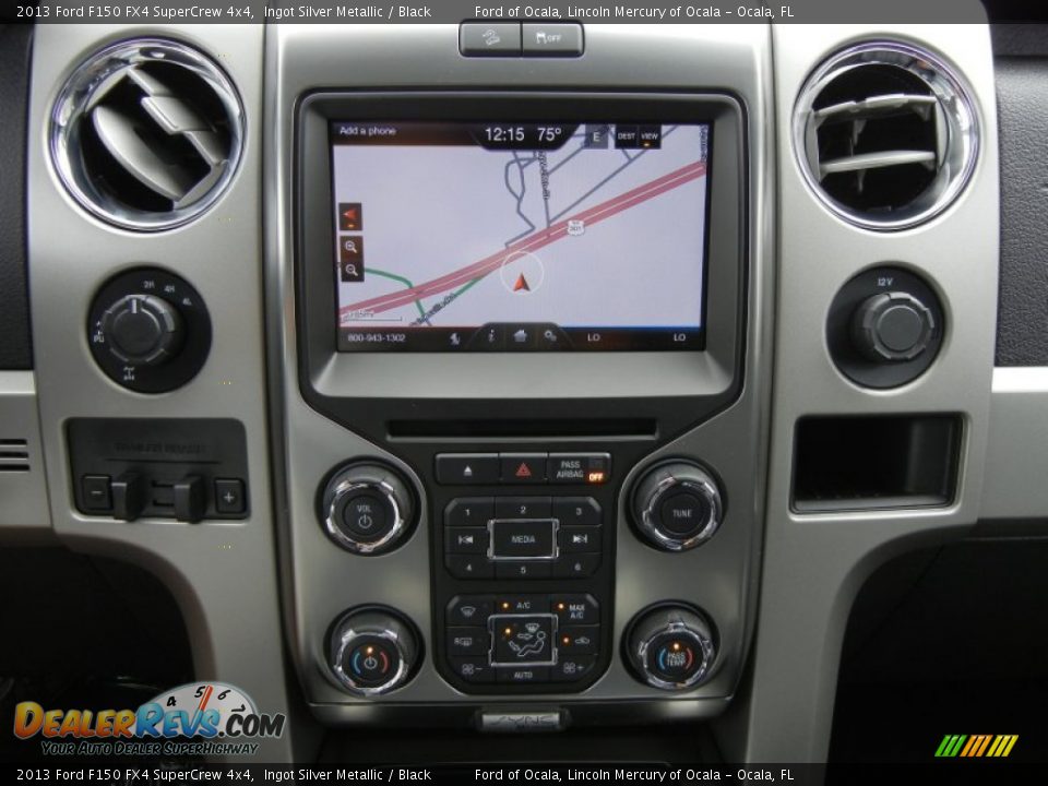 Navigation of 2013 Ford F150 FX4 SuperCrew 4x4 Photo #10