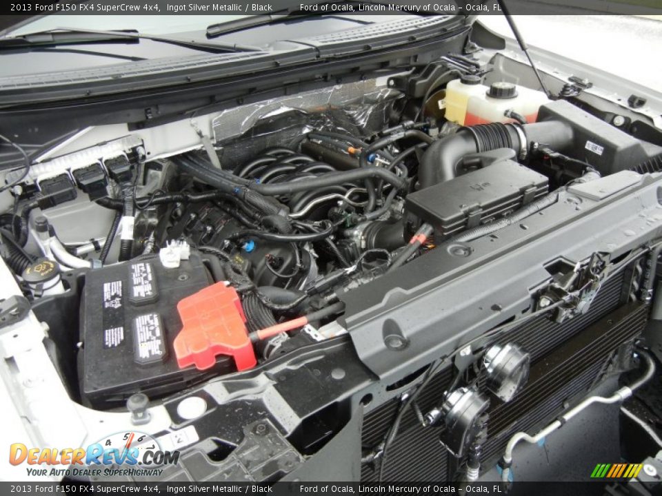 2013 Ford F150 FX4 SuperCrew 4x4 5.0 Liter Flex-Fuel DOHC 32-Valve Ti-VCT V8 Engine Photo #12