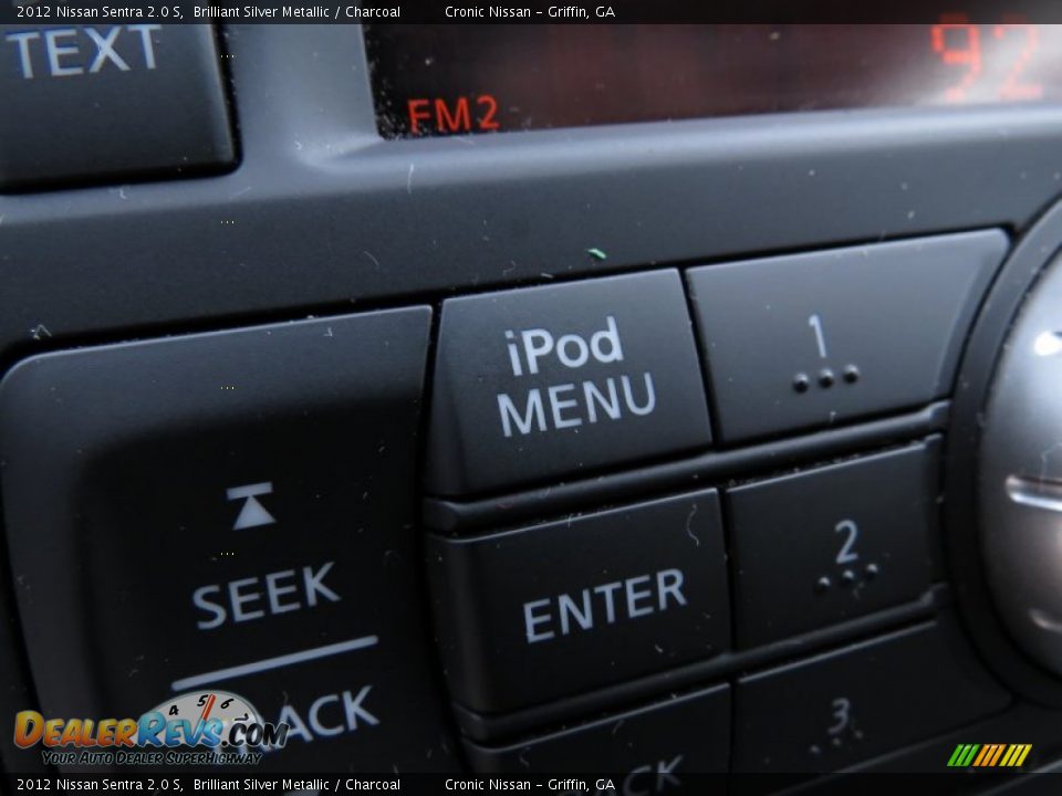 2012 Nissan Sentra 2.0 S Brilliant Silver Metallic / Charcoal Photo #21
