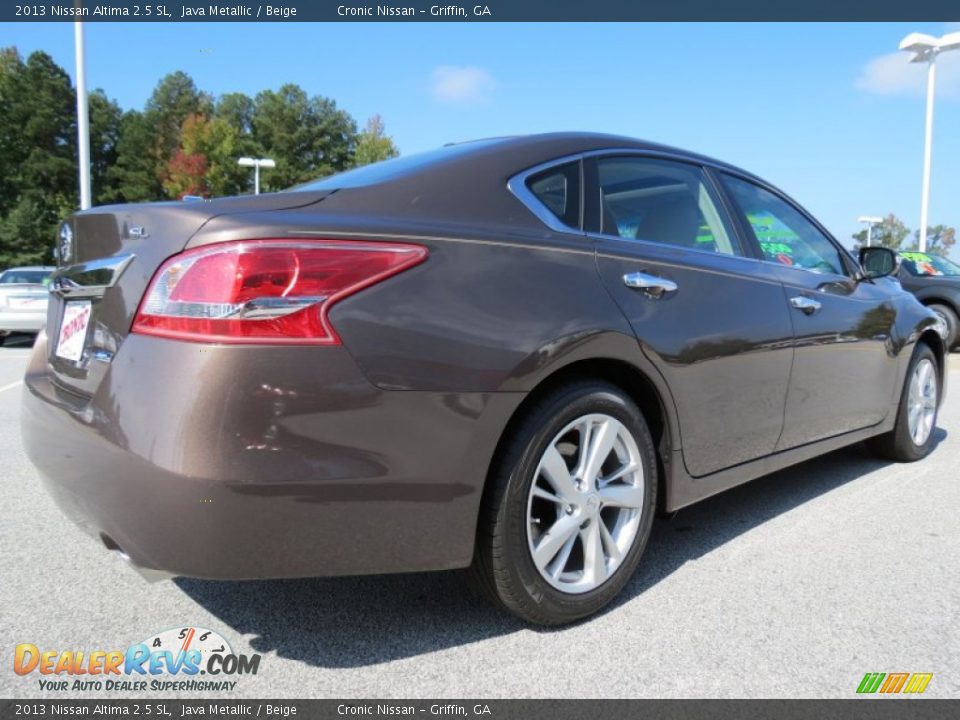 2013 Nissan Altima 2.5 SL Java Metallic / Beige Photo #5