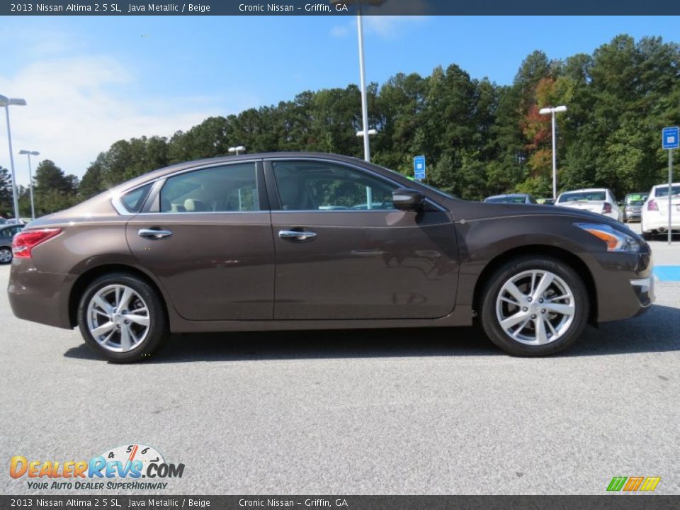 2013 Nissan Altima 2.5 SL Java Metallic / Beige Photo #6