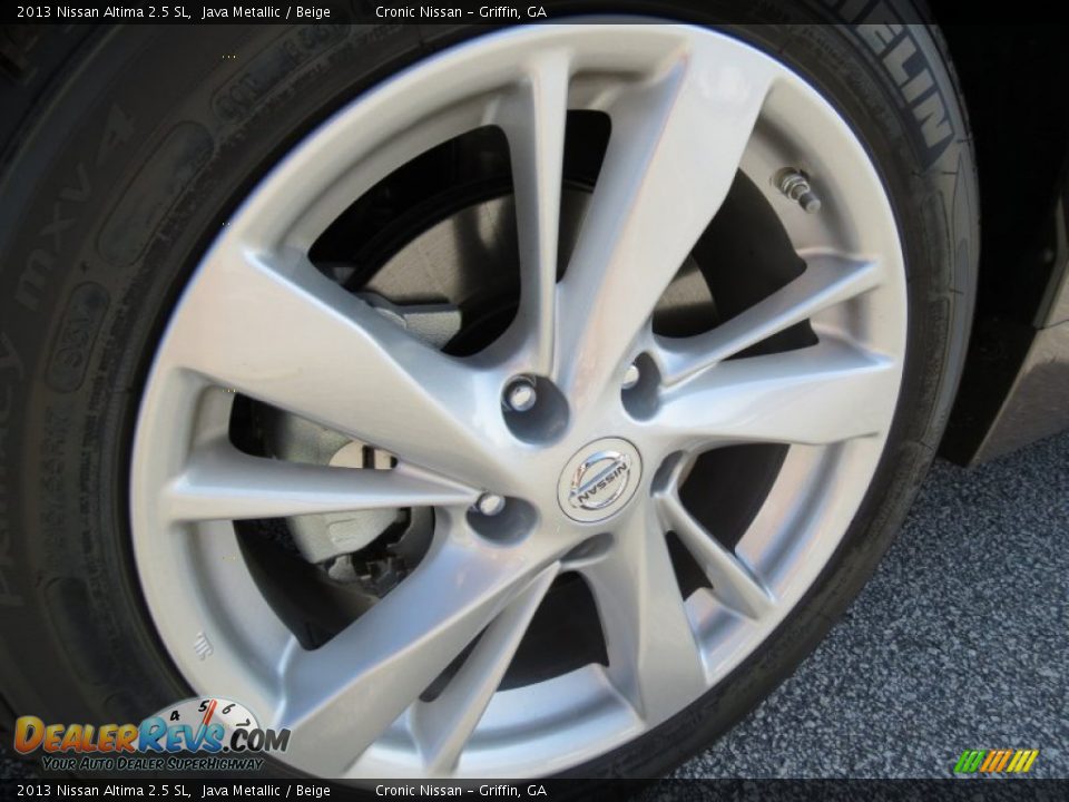 2013 Nissan Altima 2.5 SL Java Metallic / Beige Photo #9