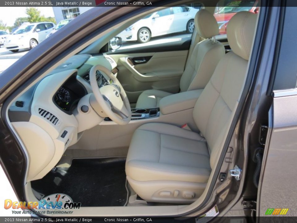 2013 Nissan Altima 2.5 SL Java Metallic / Beige Photo #10