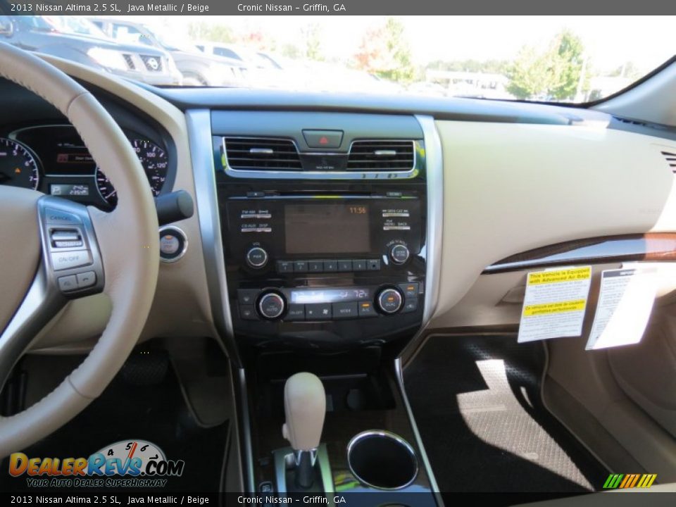 2013 Nissan Altima 2.5 SL Java Metallic / Beige Photo #15