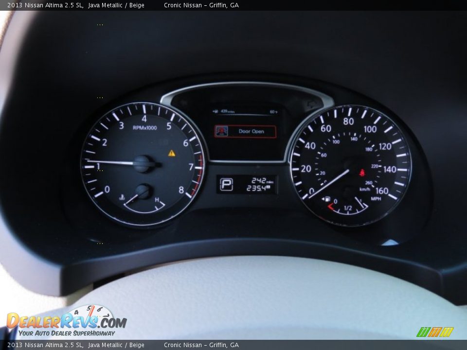 2013 Nissan Altima 2.5 SL Java Metallic / Beige Photo #17
