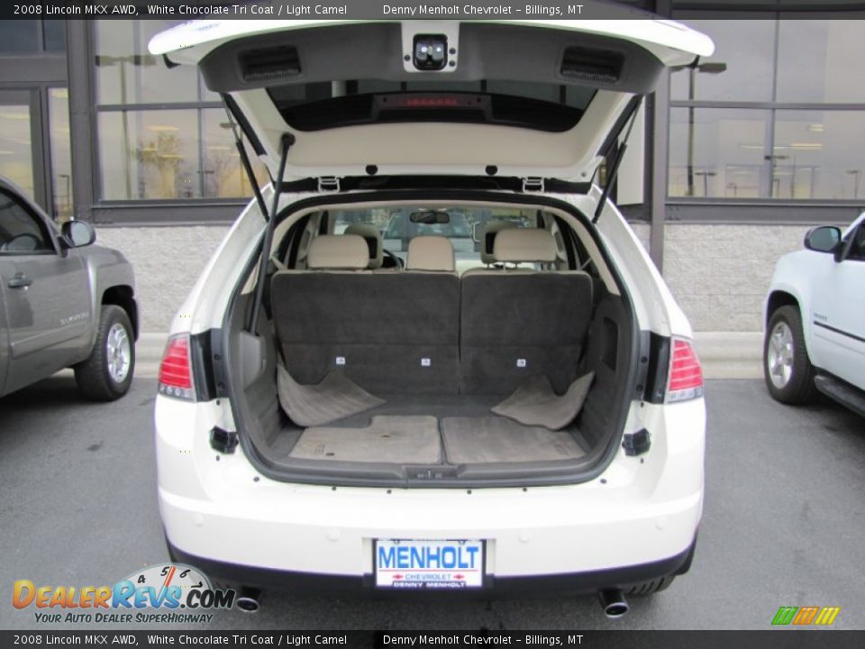 2008 Lincoln MKX AWD White Chocolate Tri Coat / Light Camel Photo #9