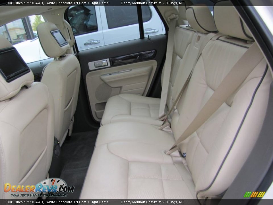 2008 Lincoln MKX AWD White Chocolate Tri Coat / Light Camel Photo #10