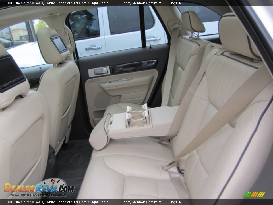 2008 Lincoln MKX AWD White Chocolate Tri Coat / Light Camel Photo #11