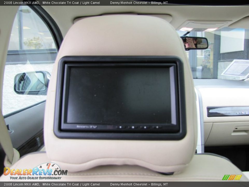 2008 Lincoln MKX AWD White Chocolate Tri Coat / Light Camel Photo #14