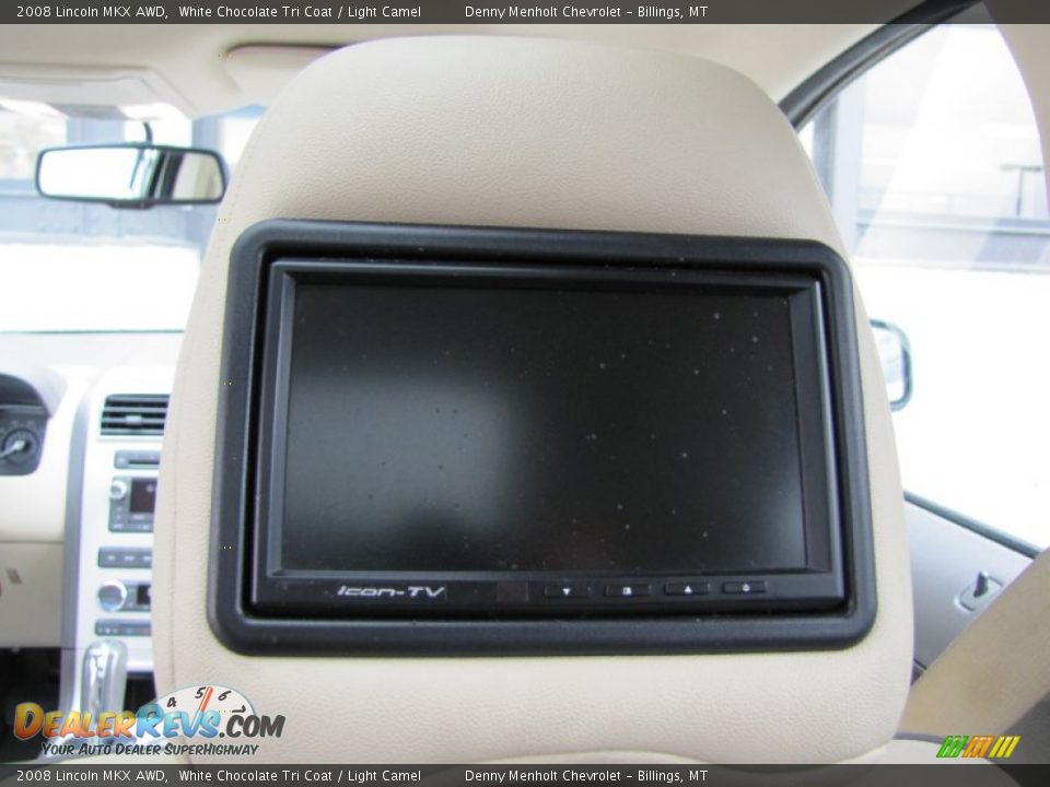 2008 Lincoln MKX AWD White Chocolate Tri Coat / Light Camel Photo #15
