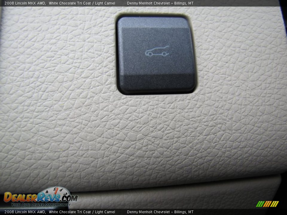 2008 Lincoln MKX AWD White Chocolate Tri Coat / Light Camel Photo #23