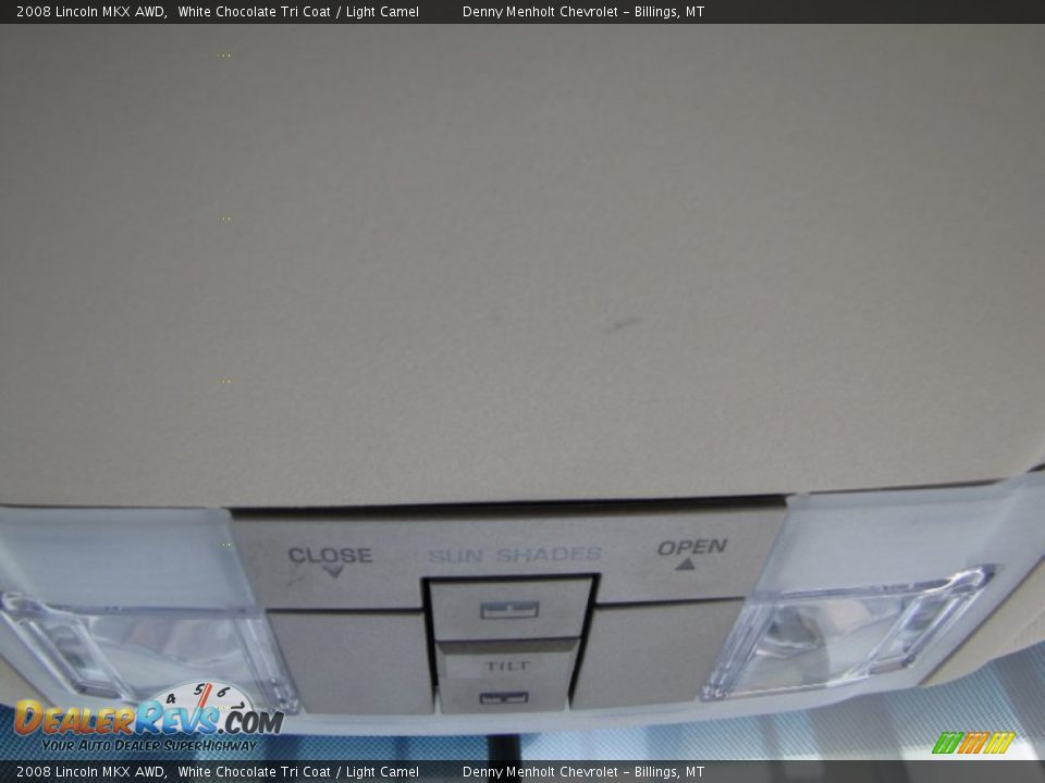 2008 Lincoln MKX AWD White Chocolate Tri Coat / Light Camel Photo #27