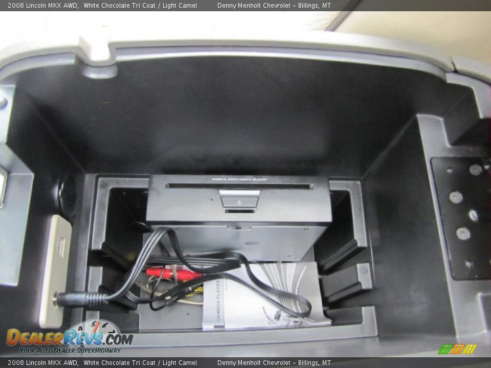 2008 Lincoln MKX AWD White Chocolate Tri Coat / Light Camel Photo #31