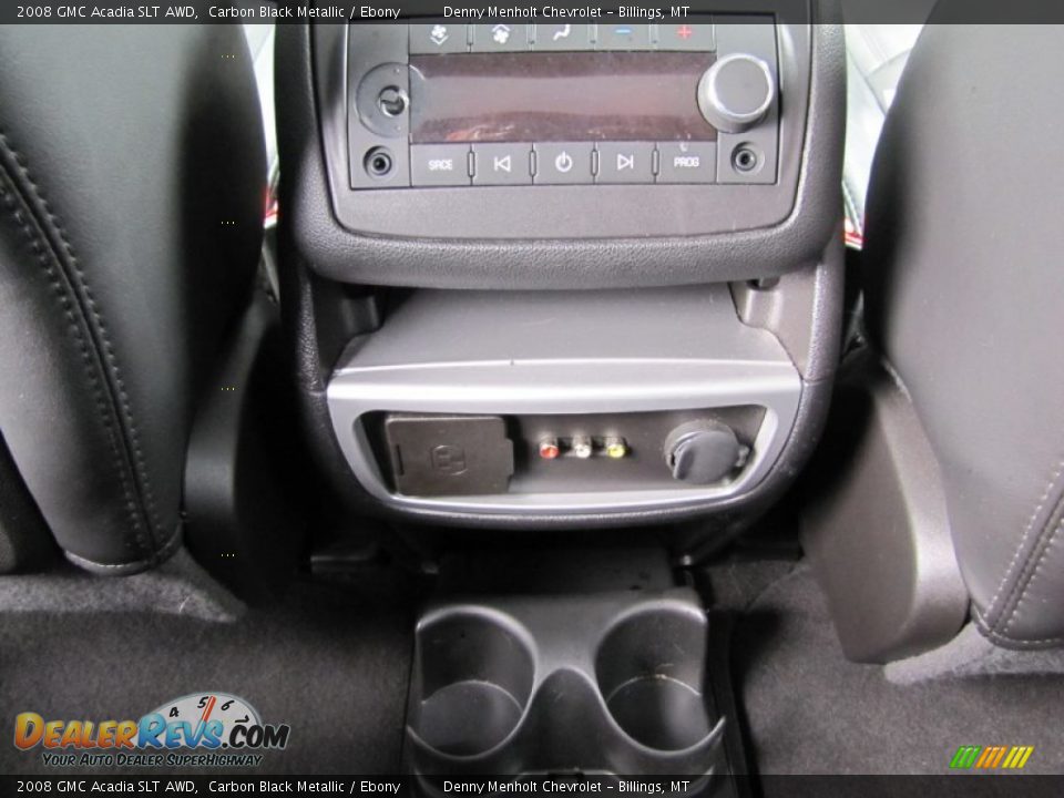 2008 GMC Acadia SLT AWD Carbon Black Metallic / Ebony Photo #13