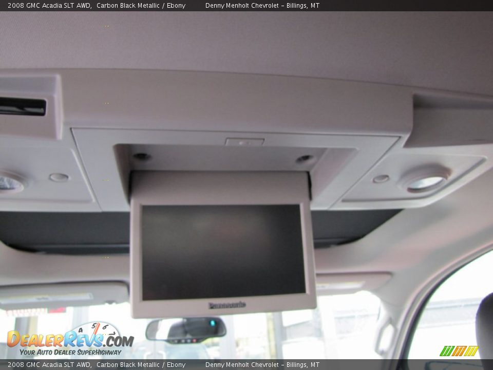 2008 GMC Acadia SLT AWD Carbon Black Metallic / Ebony Photo #14