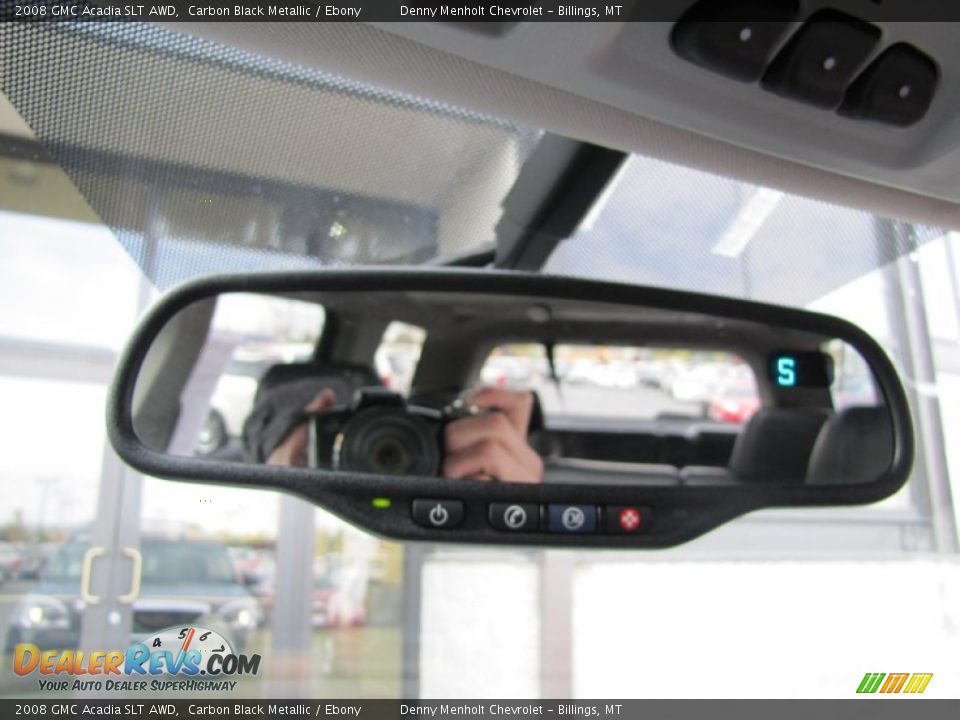 2008 GMC Acadia SLT AWD Carbon Black Metallic / Ebony Photo #29