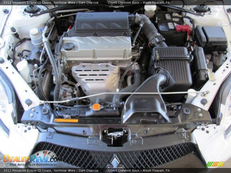 2012 Mitsubishi Eclipse GS Coupe 2.4 Liter SOHC 16-Valve MIVEC 4 Cylinder Engine Photo #11
