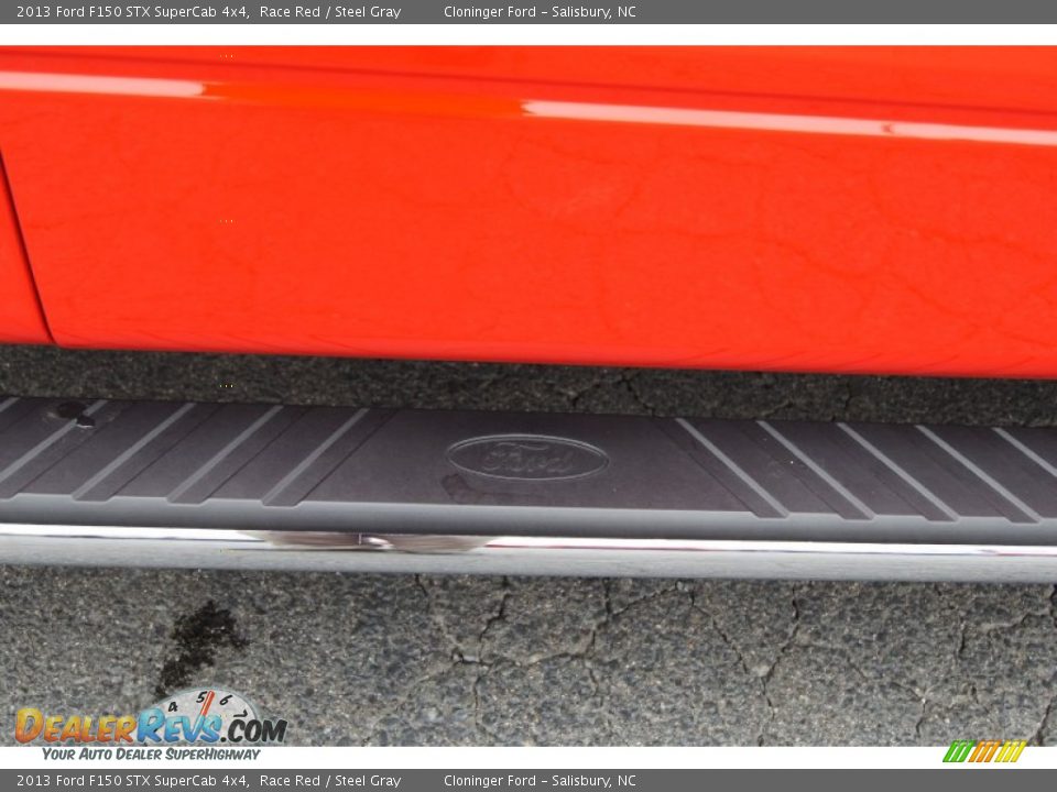 2013 Ford F150 STX SuperCab 4x4 Race Red / Steel Gray Photo #17