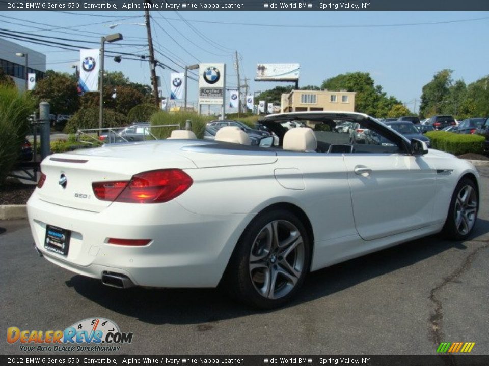 2012 Bmw 650i white #4