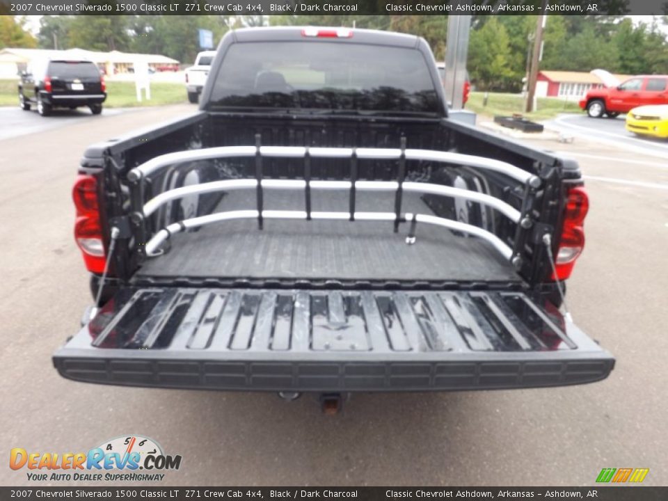 2007 Chevrolet Silverado 1500 Classic LT  Z71 Crew Cab 4x4 Black / Dark Charcoal Photo #20