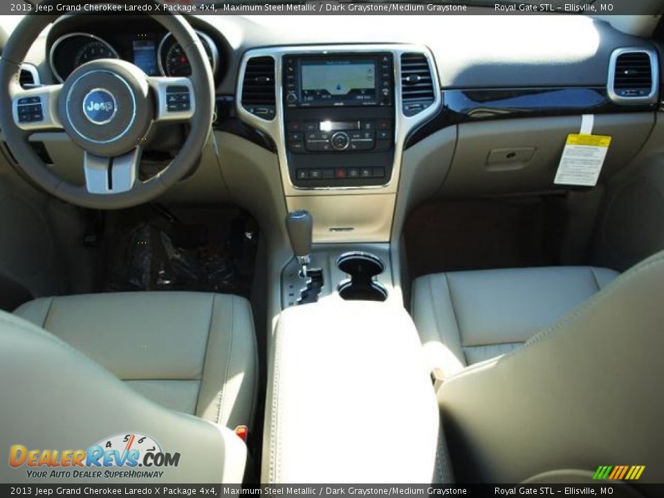 2013 Jeep Grand Cherokee Laredo X Package 4x4 Maximum Steel Metallic / Dark Graystone/Medium Graystone Photo #5