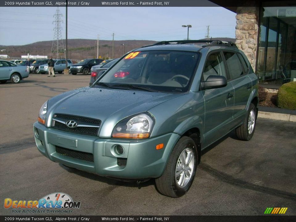 2009 Hyundai Tucson GLS Alpine Frost / Gray Photo #1