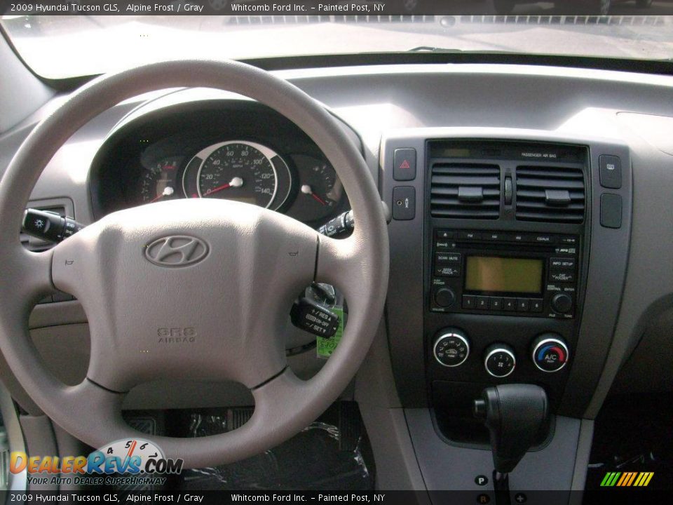 2009 Hyundai Tucson GLS Alpine Frost / Gray Photo #4